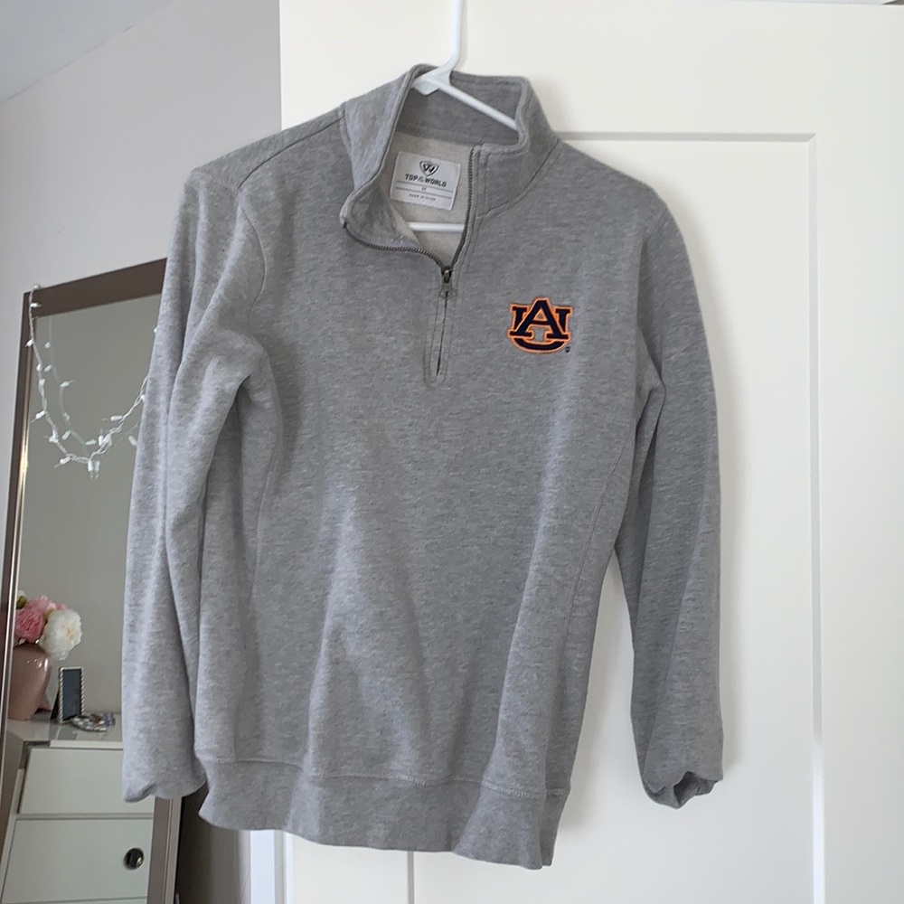 Auburn 1/4 Zip Sweatshirt